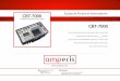 Equipo de Prueba de Interruptores CBT-7000 - amperis.com · CBT-7000 y almacenados en el PC para análisis futu-ros y generaciones de informes. Se pueden crear pla-nes de prueba en