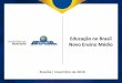 Educação no Brasil Novo Ensino Médio - sieeesp.org.br Medio_1 (2).pdf · NOVO ENSINO MÉDIO – O QUE É PORTFOLIO 1 PORTFOLIO 2 PROTAGONISMO DO JOVEM • Foco no projeto de vida