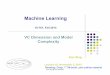 Machine Learning - Carnegie Mellon School of Computer Scienceepxing/Class/10701/slides/lecture16-VC.pdf · finite VC dimension d A finite VC dimension d not only guarantees a generalization