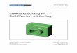 Elevhandledning för SolidWorks - · PDF fileElevhandledning för SolidWorks-utbildning iii Inledning v Lektion 1: Använda gränssnittet 1 Lektion 2: Grundläggande funktioner 11