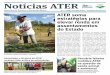 Notícias ATER - biosistemico.org.br · em relação ao seu próprio meio de vida, a terra. SC/IBS SC/IBS SC/IBS O assentado na Grande São Paulo, Antônio Pereira da Silva participa