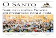 O Jornal do Santuário Frei Galvão Santuário realiza Novena ... · A assinatura do Projeto de lei foi assinada pelo Governador Geraldo Alckmin no dia 3 de dezembro na Praça Condessa