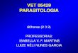 VET 05429 PARASITOLOGIA - lipp-hovet-ufes.webnode.com · vet 05429 parasitologia 60horas (2 0 2) professoras: isabella v. f. martins luize nÉli nunes garcia