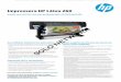 Plotter HP Latex 260 (Antiga L26500) | Solo Network · de tecidos. 2 • Atenda aos ... programa não estiver disponível, consulte a planilha de segurança de dados de material 