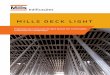MILLS DECK LIGHT - Portal AECweb Deck Light... · MILLS DECK LIGHT Projetado para execução de lajes planas em construções comerciais ou residenciais. Edificações. MILLS DECK
