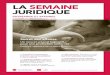 LA SEMAINE JURIDIQUE - web.lexisnexis.fr · 667 676Bnqae u - Compte de dépôt : moda - lités d’information de la clientèle et du public sur les conditions géné - rales et tarifaires