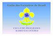 União dos Escoteiros do Brasil · 2013-11-25 · RAMO ESCOTEIRO CICLO DE PROGRAMA RAMO ESCOTEIRO União dos Escoteiros do Brasil. O CICLO DE PROGRAMA ... progressão pessoal