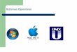 1 Sistemas operativos - Carrera Corporativa | UNITEC · El usuario tiene control directo sobre el funcionamiento del software. Hardware Sistema Operativo Software del Sistema Software