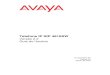 Telefone IP SIP 4610SW - Avaya Support · Isenção de responsabilidade A Avaya não se responsabiliza por quaisquer modificações, ... que o equipamento descrito neste documento