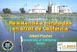 Resistencia a herbicidas en arroz de California · 2013-08-29 · Resistencia a herbicidas en arroz de ... 挀漀渀挀攀瀀琀漀猀 搀攀 椀渀琀攀爀 猀 礀 挀漀洀漀