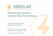 Palestra Introdutória – Energia Solar Fotovoltaica · 15% 2% 1% 80% 2% 0% Número de Sistemas Fotovoltaicos . 17 ... Leilão PE 2013 LER 2014 1º LER 2015 2º LER 2015 ... 789