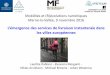 Mobilités et (R)évolutions numériques Marne-la-Vallée, 9 ... · –Impact sur les trajets TMV –Impact sur le trafic et la congestion –Impact sur les types de véhicules et