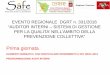 EVENTO REGIONALE DGRT n. 331/2016 “AUDITOR INTERNI – …sintef.usl11.toscana.it/portale_empoli_new/attachments/article/223/... · “AUDITOR INTERNI – SISTEMI DI GESTIONE PER