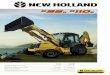 B95B B110B - construction.newholland.com · 2 A New Holland apresenta os dois modelos de retroescavadeira com inovações tecnológicas, desempenho e alta confiabilidade. Nos cinco