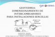 GEOTERMIA: DIMENSIONAMIENTO DE INTERCAMBIADORES … · coitim: cursos c021/2011: diseÑo y calculo de instal. con energÍa geotÉrmica geotermia: dimensionamiento de intercambiadores