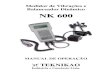 Medidor de Vibrações e Balanceador Dinâmico NK 600 NK600.pdf · TEORIA DE FUNCIONAMENTO ... Conecte o sensor de vibração NK 20 e o sensor de fase nos conectores localizados na