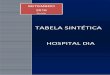 TABELA SINTÉTICA DAY-HOSPITAL V9 - 09-2016 · TABELA SINTÉTICA DE SERVIÇOS MÉDICOS 1. OBJETIVOS 1.1 Elaborar uma tabela com vistas a atender ao credenciamento dos serviços médicos