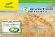 Stabilizirano dušikovo gnojilo z inhibitorjem nitriﬁkacije ... · NovaTec upo&snjuje potek prve stopnje nitrifikacije (oksidacijo amoni'akalne (NH4+) v nitratno (NO obliko NovaTec