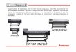 JV150 Mimaki series - suprinil.com.br · Impressora Série 150 em: ... (para MBlS3) Sb53 (Sublimação) Cores Set de tinta 1 ... Não é adequado para o modo alta velocidade 