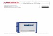 MultiLine IWUIa Deckblatt D GB FR - enersys-hawker.com · Installation and operation manual 3 GB Traction-battery charger Instruction de service et mode d’emploi 5 F ... G3/G4: