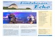 Landsberger Echo .Landsberger Echo Amtsblatt der Stadt Landsberg Nächste Ausgabe Mittwoch, 18. September