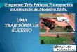 Empresa: Três Primos Transportes e Comércio de Madeira Ltda.ipef.br/eventos/2014/tume/20_waldomiro.pdf · ATIVIDADE DE TRANSPORTE E DESCASCAMENTO 4 Maquinas Descascadeiras ... Carregamento