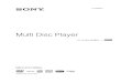 Multi Disc Player - download.sony-europe.comdownload.sony-europe.com/pub/manuals/eu/MEXDV1500U_PT.pdf · 412089PT09 MEX-DV1500U ©2009 Sony Corporation-ANUALDEINSTRUÀµESPT Multi