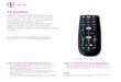 R-VFC3750 wt Afstandbediening TV codes 1.0 A4 · TV codes Met de T-Mobile afstandsbediening kun je ook de aan-/uit-functie van je ... totdat de controle-LED viermaal knippert 
