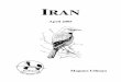 Iran Rapport Na & Ku 2005 - naturogkultur.no · dubbel mening) eftersom det är imam Rezas dödsdag och många besöker detta moskéområde eftersom hans dotter (eller var det syster?)