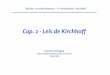 Cap. 2 - Leis de Kirchhoff - pads.ufrj.brpetra/EEL420/Cap2_Slides.pdf · Lei de Kirchhoff para Correntes (KCL): “Em qualquer nó de qualquer circuito elétrico, em qualquer instante,