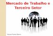 Mercado de Trabalho e Terceiro Setor - Folha Vitória - O ... · Equilíbrio entre a Vida pessoal e profissional Habilidade para equilibrar Vida pessoal e profissional Treinamento