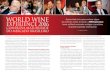 World Wine Oportunidade única para conhecer alguns ... · de grande expressão internacional evento ... tas maduras, com as clássicas notas de couro e estrebaria e com inusitados