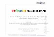 Guía Práctica para el Uso del Servicio de Software Zoho CRM · Zoho CRM es un servicio de software que permite, a través del uso de Internet, contar con un sistema de información