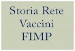 Storia Rete Vaccini FIMP - FIMP Lazio rete e vaccini.pdf · profonda riflessione presso la pediatria di famiglia, ... e diretta offerta 'dal pediatra sui vaccini, sulle malattie che