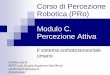 Corso di Percezione Robotica (PRo) Modulo C. Percezione Attivadidawiki.di.unipi.it/lib/exe/fetch.php/pro/pro10-c4-tattouomo.pdf · percezione di quantità fisiche misurate nell’ambiente