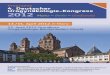 Programm 4. Deutscher Urogynäkologie-Kongress 2012 Mainz ... · Rheinstr. 68 · 55116 Mainz Fon 6131 2450 · cb.mainz@hilton.com EZ + Frühstück: 149,00 € ... Dr. Arabin GmbH