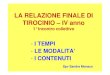LA RELAZIONE FINALE DI TIROCINIO – IV annoeuropa.uniroma3.it/cdlsfp/files/a8908de3-6c87-4547-84b6-f75538d308... · LA RELAZIONE FINALE DI TIROCINIO – IV anno 1°Incontro collettivo-I