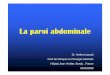 Dr. Andrea Lazzati Chef de Clinique en Chirurgie Générale ...andre.ar.free.fr/chir13.pdf · La paroi abdominale Dr. Andrea Lazzati Chef de Clinique en Chirurgie Générale Hôpital