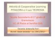 Attività di Cooperative Learning PITAGORA e il suo TEOREMAlnx.comprensivopiazza.it/.../uploads/2012/01/documentazione.pdf · informazioni su Pitagora, la setta dei pitagorici, Pierre