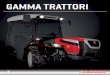 GAMMA TRATTORI - Valpadana · anche in funzione del rilancio del marchio VAL-PADANA con la Serie 1200-1300-1600. ... andava dal semplice motocoltivatore al trattore da 80 CV. LA STORIA