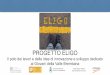 Progetto Eligo - presentazione · - lo Sportello di Informazione e Orientamento per la promozione dell’imprenditorialità giovanile, promosso dai Vicariati ... dell’imprenditoria
