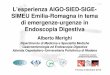 L’esperienza AIGO-SIED-SIGE- SIMEU Emilia-Romagna in ... · medicina d’emergenza-urgenza • la decisione di costituire una task force regionale fra ... • I farmaci vasoattivi