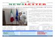 ANNO 0 / NUMERO 1 AUTUNNO 2009 NEWSLETTER · Consiglio dei Ministri come nuovo Amba-sciatore d’Italia ad Accra, competente per il Ghana e il To-go. ... migratorie tra Europa e ive