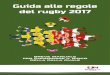 Guida alle regole del rugby 2017 - rugbypagnacco.it · Adesso so che affrontare la vita sarà un gioco da ragazzi e che, se la vita è un gioco, il rugby ... -Linea dei 10 metri