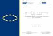 Programma Europa per i Cittadini 2007-2013ec.europa.eu/citizenship/pdf/doc1048_en.pdf · Portogallo, Regno Unito, Rep. Ceca, Rep. Slovacca, Slovenia, Romania, Spagna, Svezia, Ungheria);