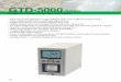 GTD-5000 Series - 上海飓亚电子科技有限公司juya-tech.com/Upfile/2014912/2014091277176889.pdf · GTD-5000 Series Intelligent & Cartridge Sensor Type Gas Detector • Fast