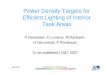 Power Density Targets for Efficient Lighting of Interior ...· Power Density Targets for Efficient
