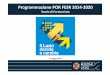 Programmazione POR FESR 2014 2020partenariato.porfesr.lazio.it/.../05_presentazione...por_fesr_2014.pdf · Programmazione POR FESR 2014‐2020 Tavolo di Partenariato 5 maggio 2014
