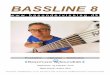 Bassline 8 nodebog DK.1 · Jeg har derfor i Bassline 8 valgt at tage udgangspunkt i nogle jazz akkorder, såsom modale, altererede dominant samt molMaj7 akkorder, og fundet en række
