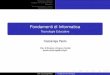 Fondamenti di Informatica - dinamico2.unibg.itdinamico2.unibg.it/cazzaniga/files/1314/parte8.pdf · Cazzaniga Paolo Fondamenti di Informatica. Formazione a distanza Lavagne Interattive
